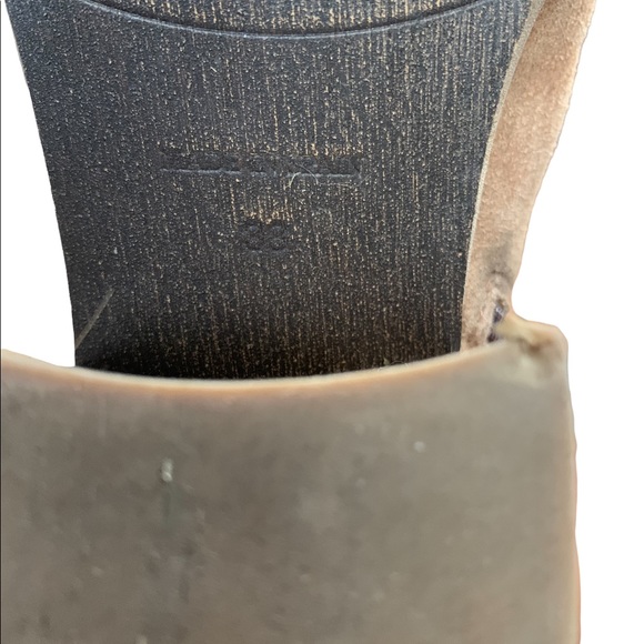 Anthropologie Sixtyseven Leather Boots Lagenlook Tan Cognac suede Spain 38 / 7 - Picture 8 of 8